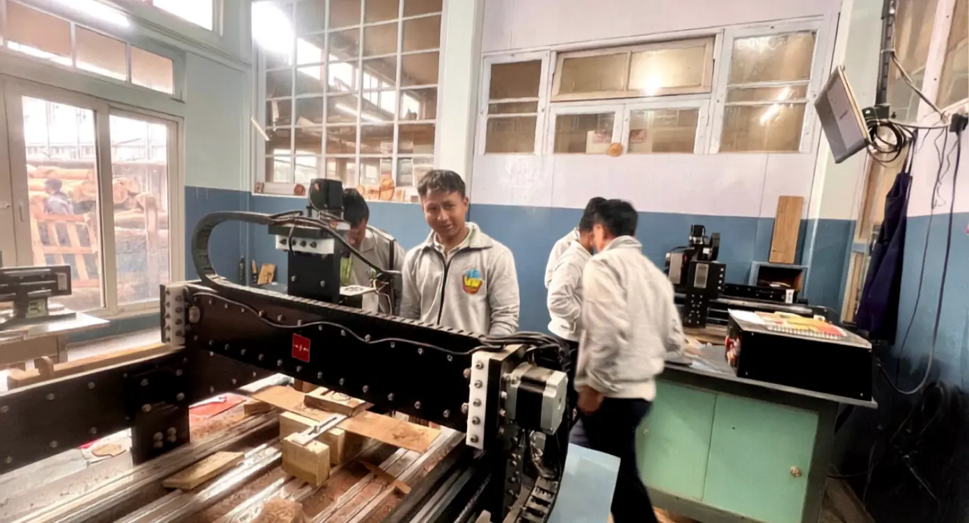 CNC machine lab for engineering colleges