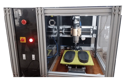 OrthoCut CNC machine for custom orthotic insoles