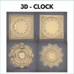 Designs – 3D – Clock