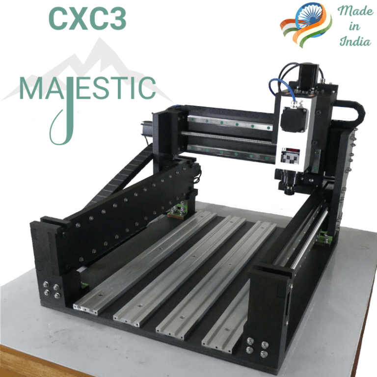 CXC3 Majestic - 3Axis CNC Machine - Made in India