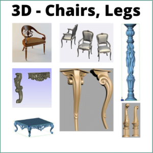 Designs – 3D – Legs / Chairs