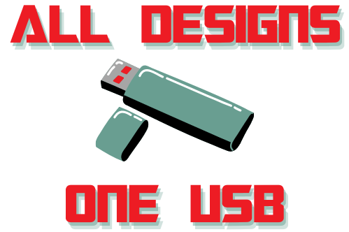 5200 2D & 3D Designs on USB For Laser & CNC