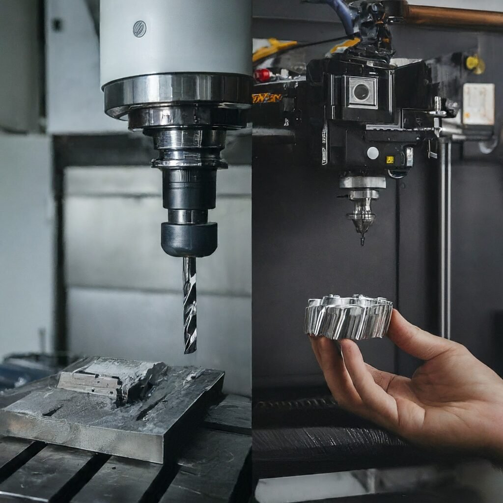 CNC machining or 3D printing